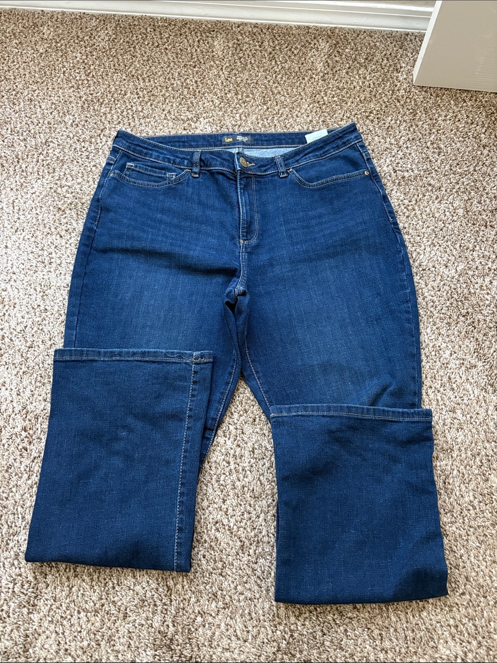 Lee Women’s Dark Blue Boot-Cut Jeans